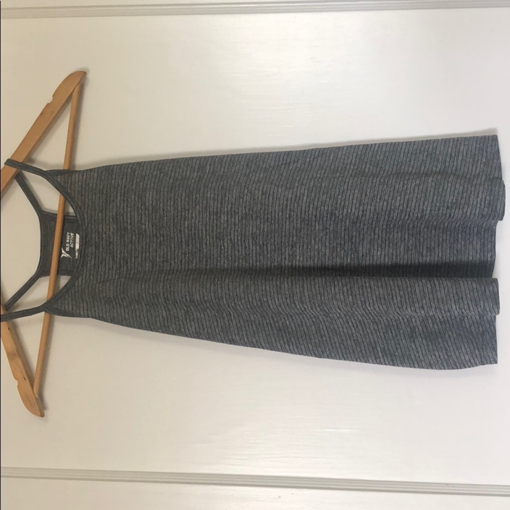 Old Navy High neck striped tank